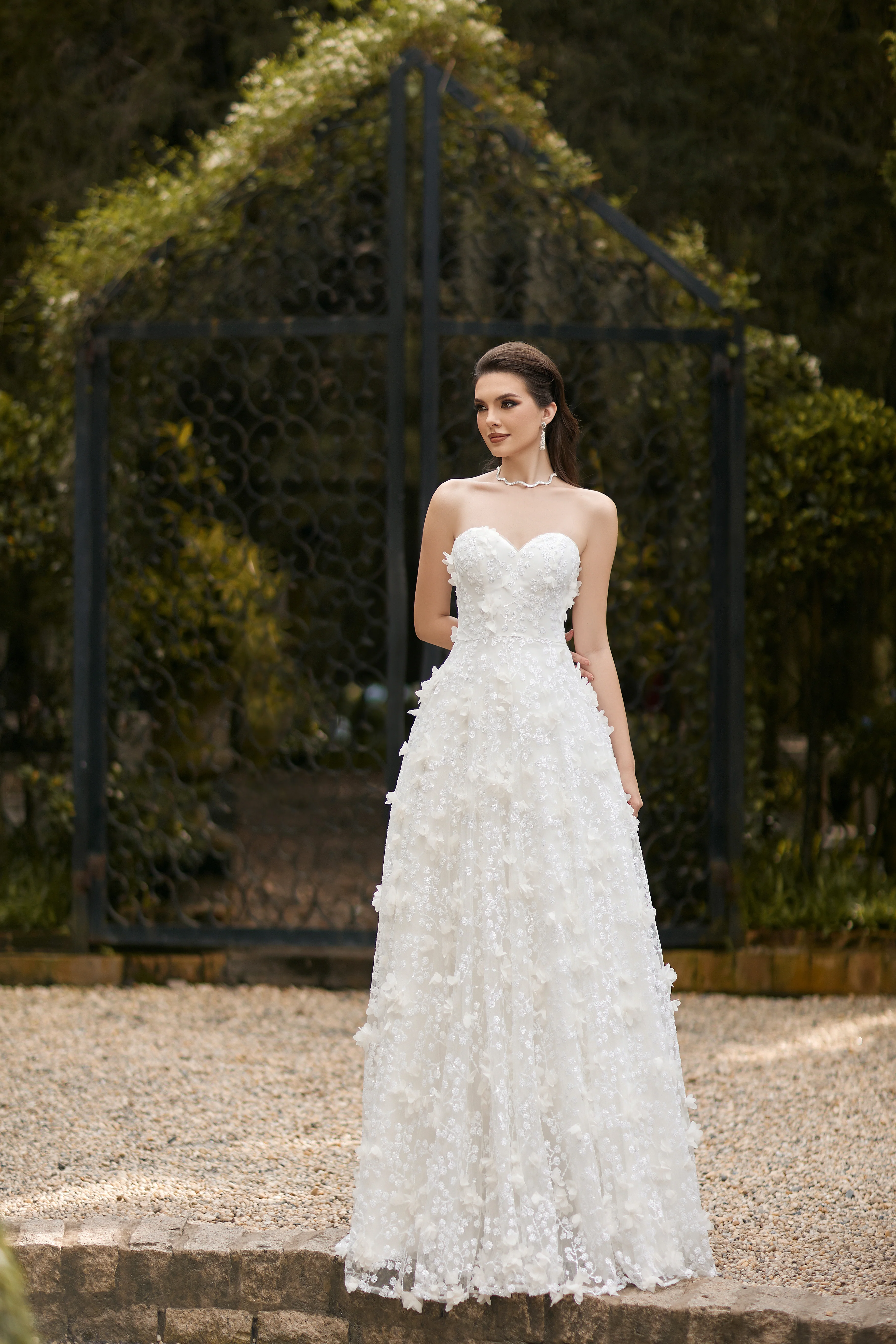 ADELA SWEETHEART PETAL BALL GOWN B41D01L - Image 4