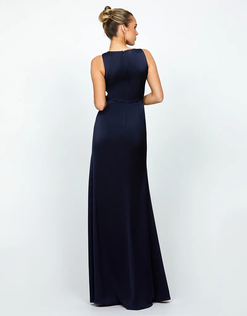 ADELYNN COWL NECK MAXI BL74D65L - Navy - Image 4