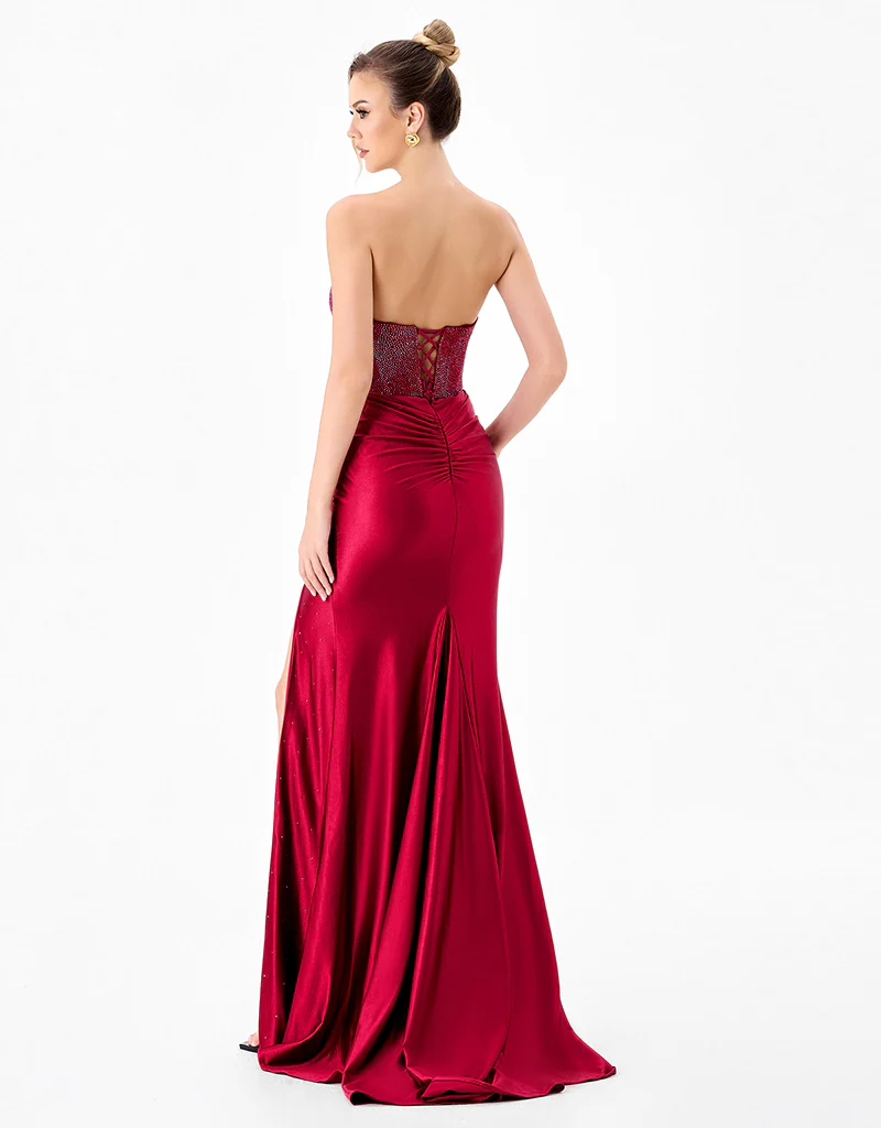 AMELYA SWEETHEART FISHTAIL GOWN B86D07100 - Image 5