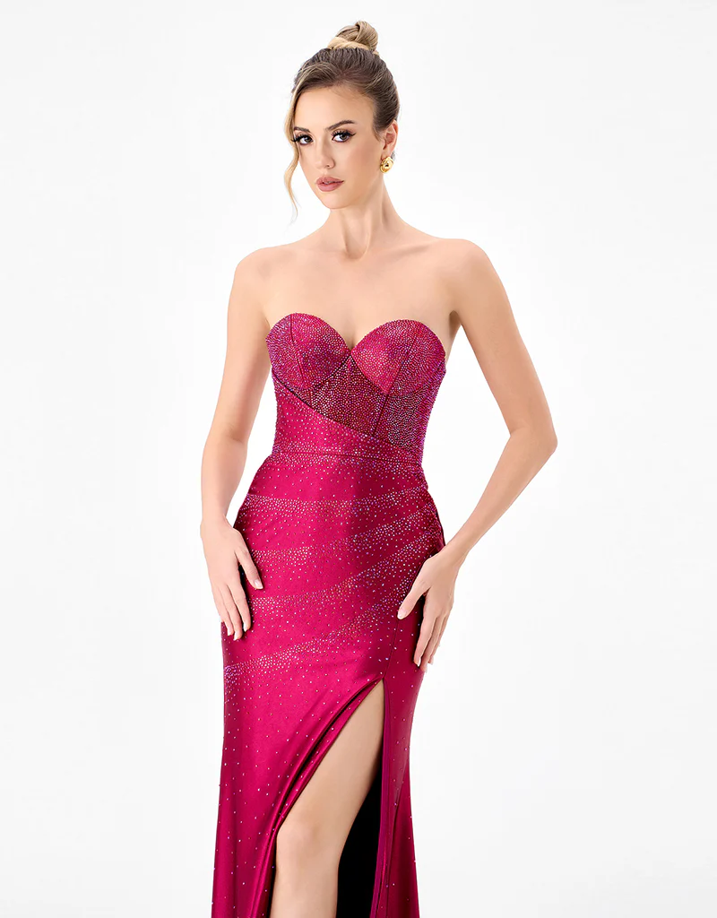 AMELYA SWEETHEART FISHTAIL GOWN B86D07100 - Image 6