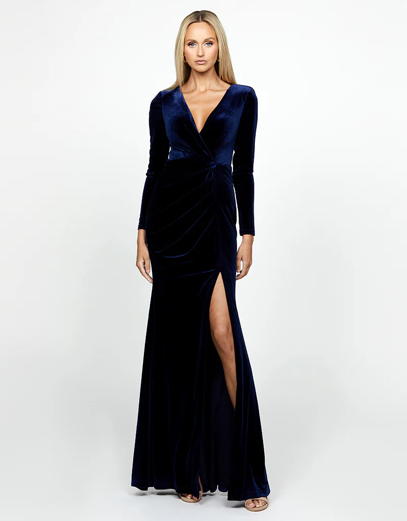 ANGELICA LONG SLEEVE GOWN B84D0345