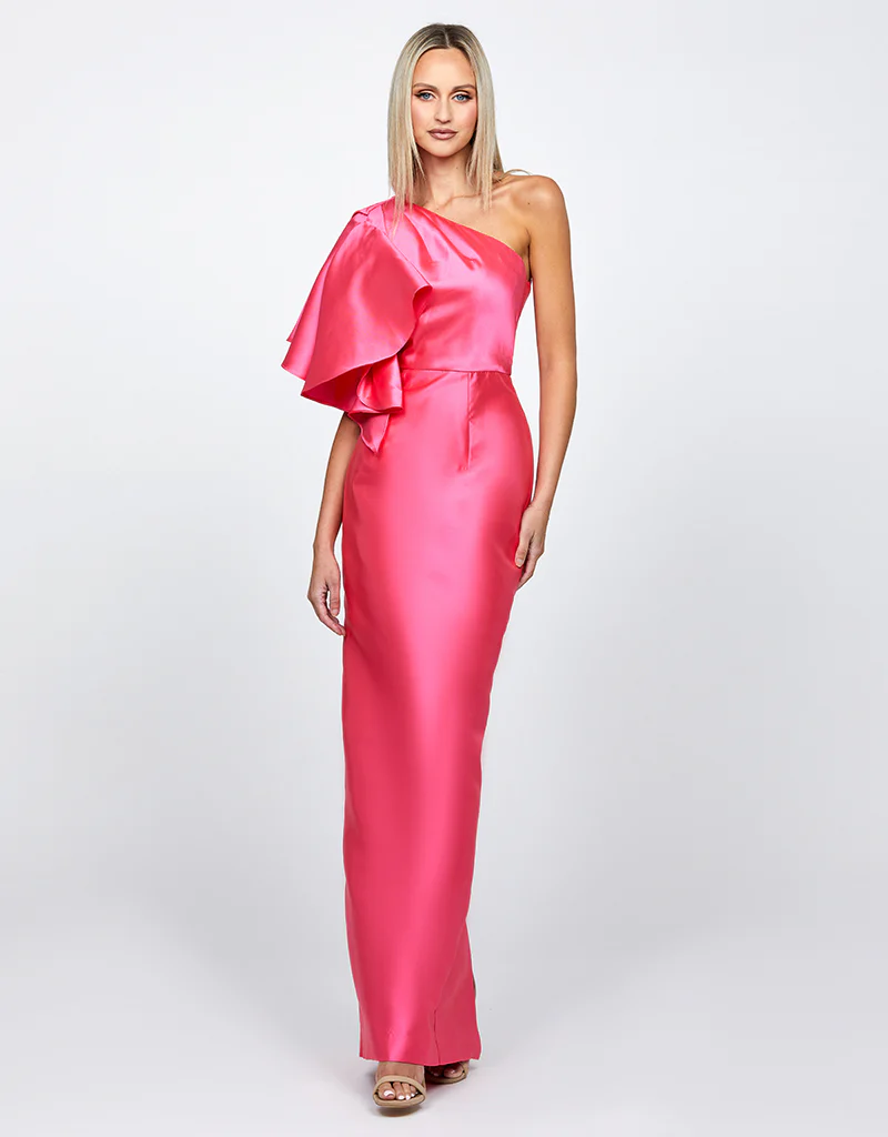 ANNMARIE FRILL SHOULDER GOWN B71D02L - Image 10