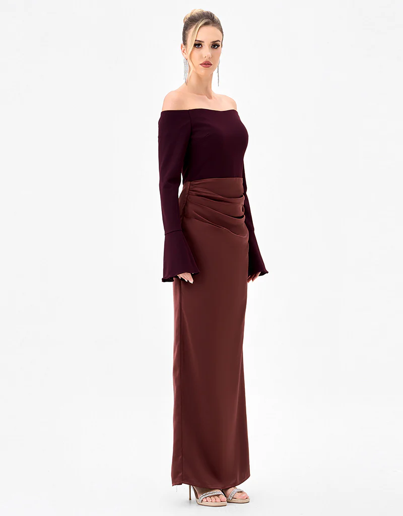 CARIEL OFF SHOULDER MAXI BL85D0402 - Image 3