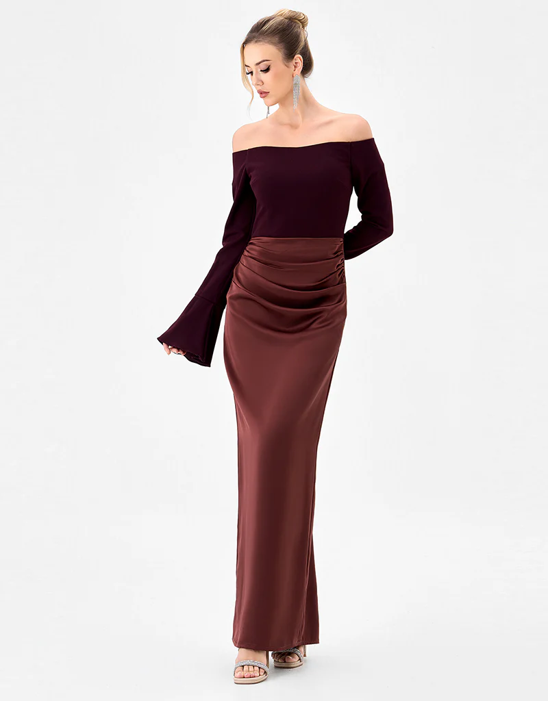 CARIEL OFF SHOULDER MAXI BL85D0402 - Image 4