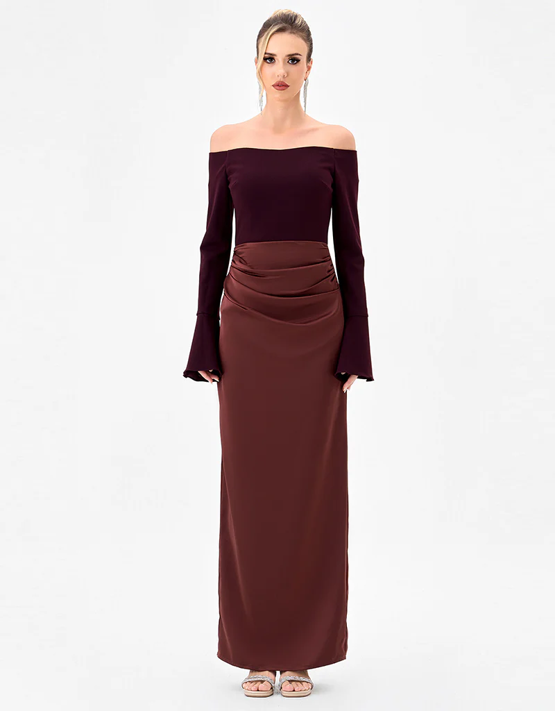 CARIEL OFF SHOULDER MAXI BL85D0402 - Image 5