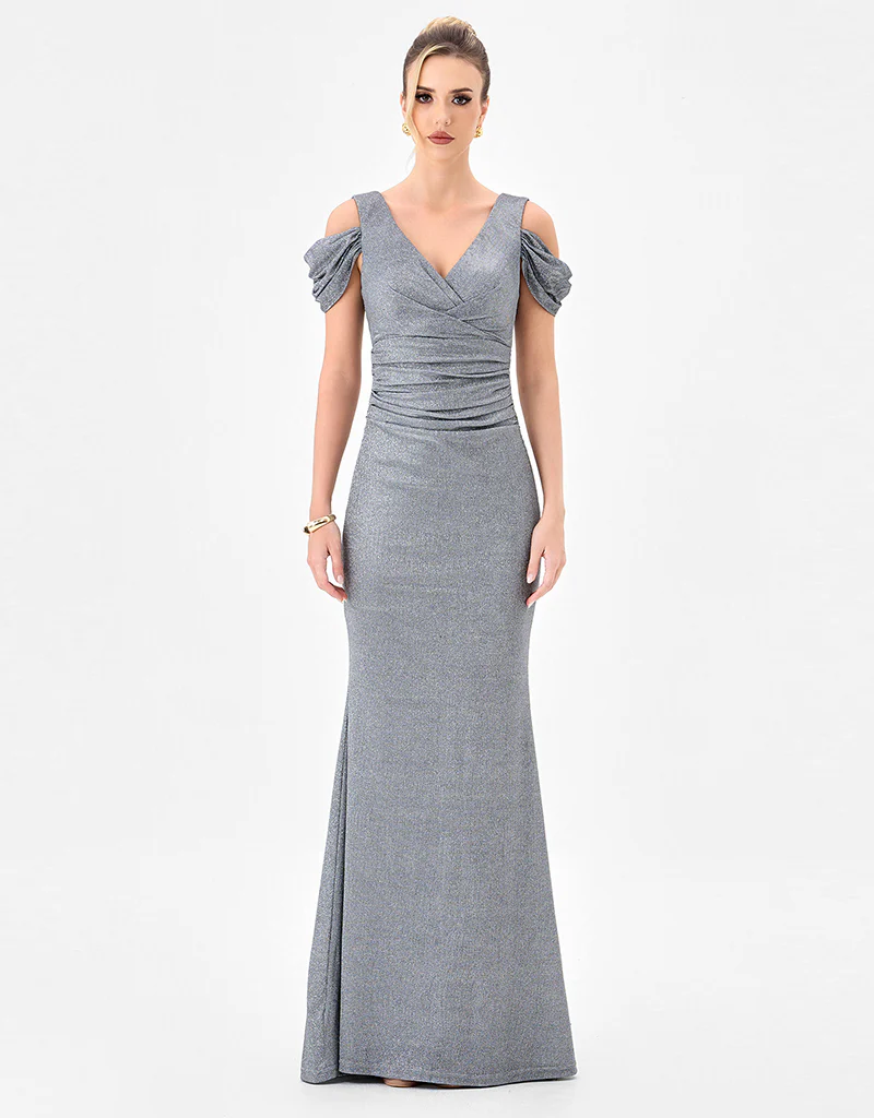 CARMELA V NECK GOWN B85D0607 - Image 4