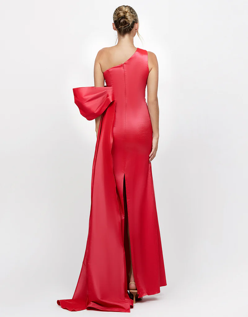 CHLO ASYMMETRIC GOWN WITH TRAIN B73D35L - Image 4