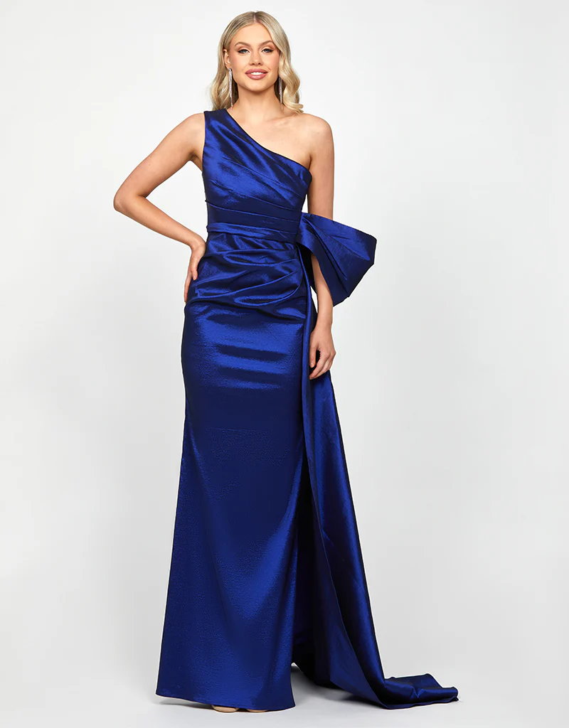 CHLO ASYMMETRIC GOWN WITH TRAIN B73D35L - Image 5