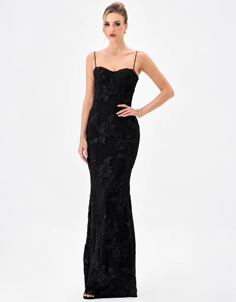 CINDY LACE UP MAXI BL85D0406