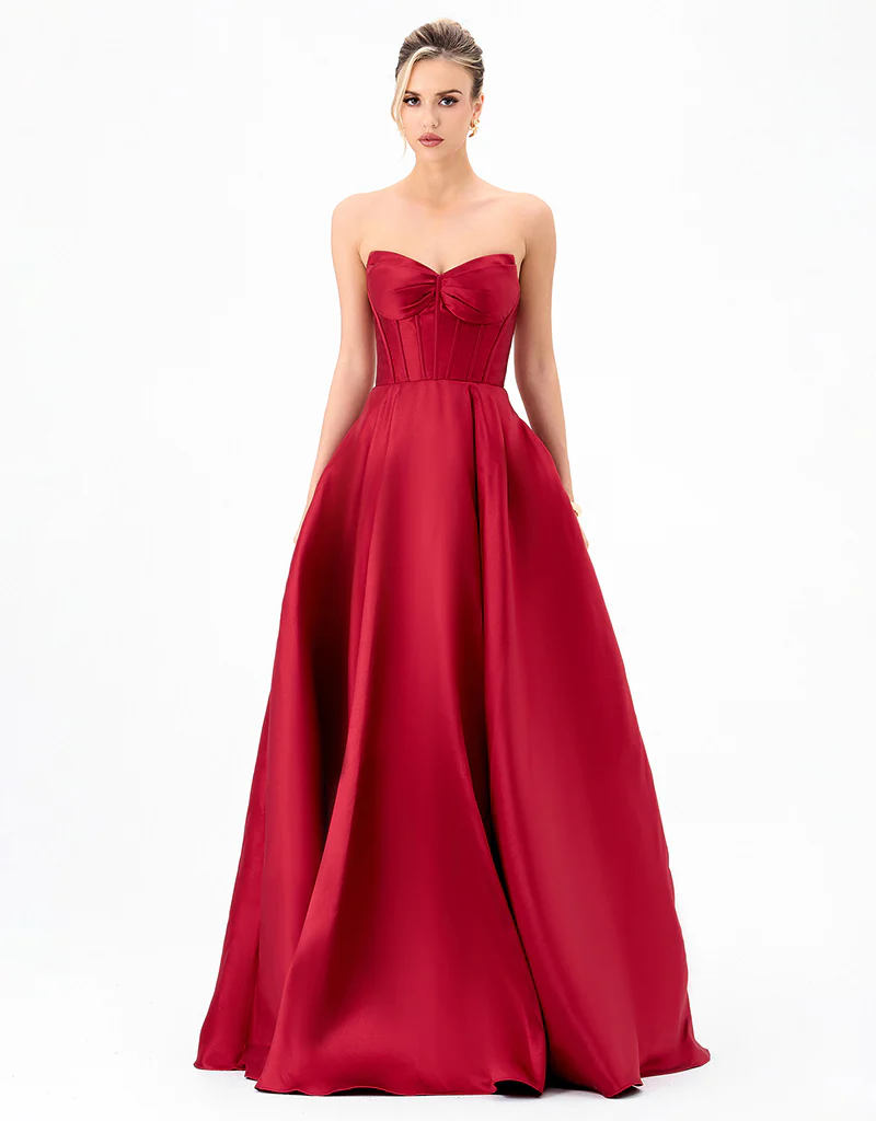 DEEBA STRAPLESS BALL GOWN B84D0424 - Image 2