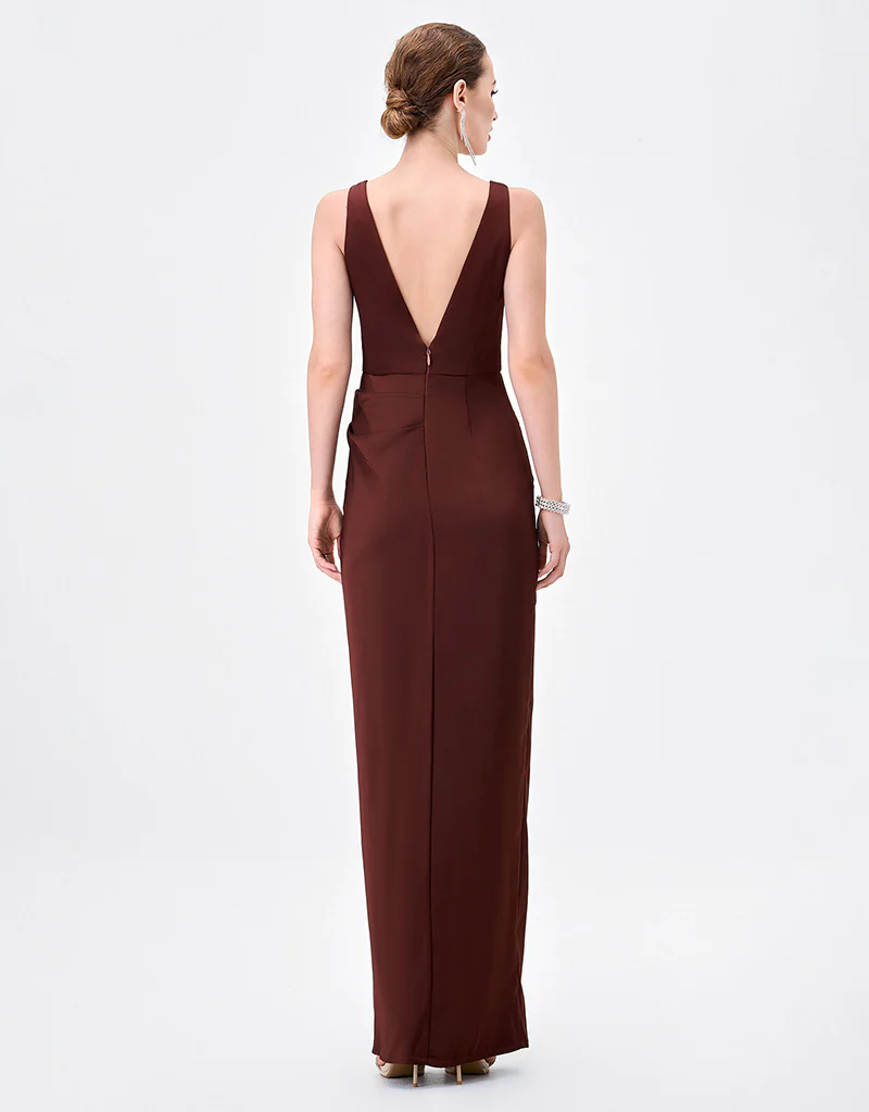 DIRA SQUARE NECK GOWN B84D0307 - Image 8