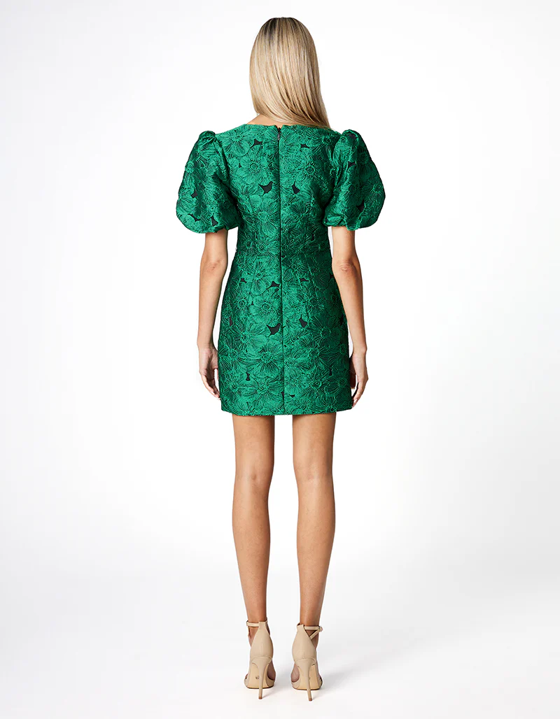 DOVE PUFF SLEEVE MINI BL66D20S - Green - Image 3
