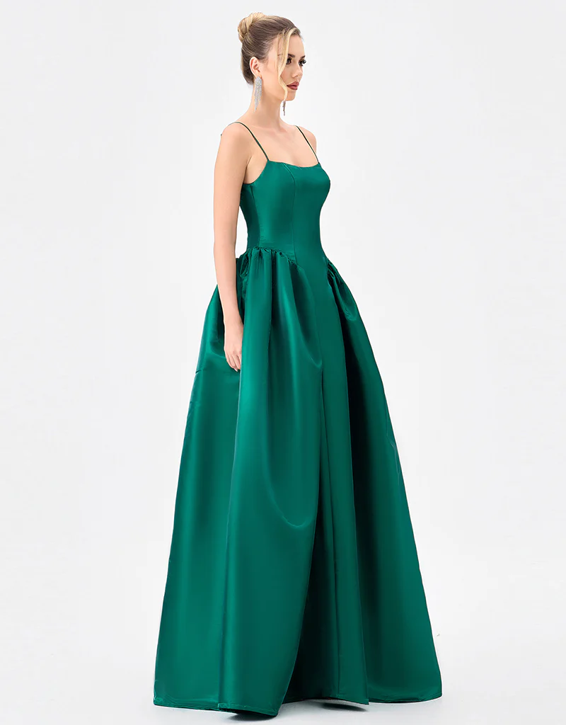 FISA GATHERED A LINE GOWN B85D0514 - Image 5