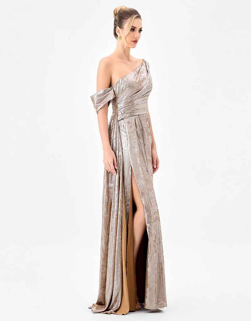 GINNIE DRAPED SASH GOWN B85D0511 - Image 6