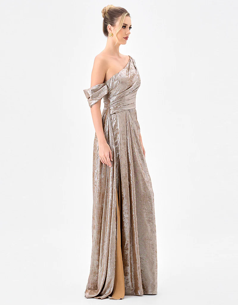 GINNIE DRAPED SASH GOWN B85D0511 - Image 7