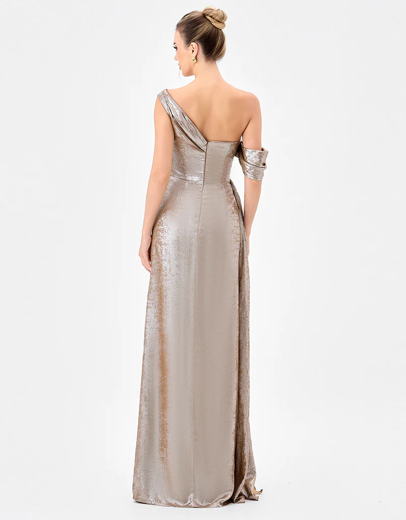 GINNIE DRAPED SASH GOWN B85D0511 - Image 8
