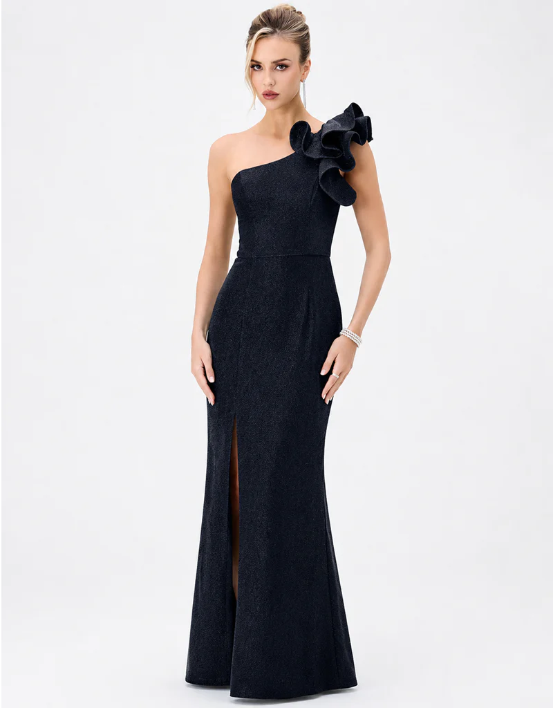 ILLIA FRILL SHOULDER MAXI BL84D0409 - Image 3