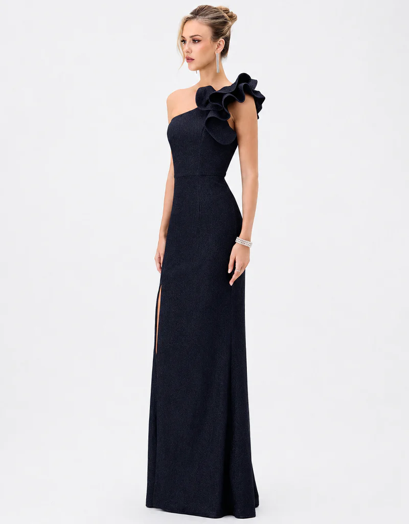 ILLIA FRILL SHOULDER MAXI BL84D0409 - Image 5