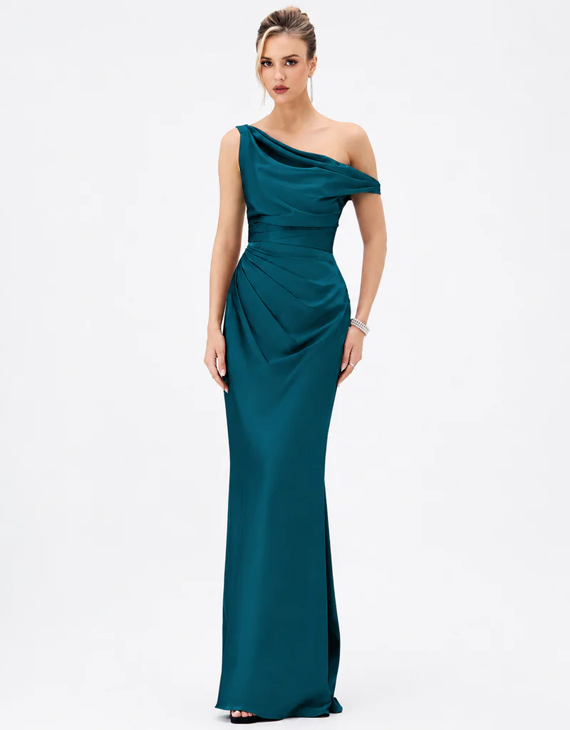 JESSIBELL DRAPED MAXI BL84D0422