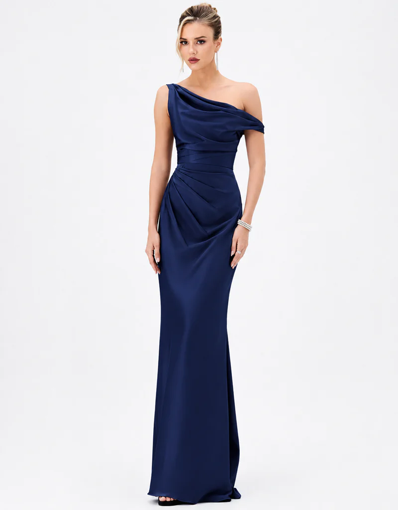 JESSIBELL DRAPED MAXI BL84D0422
