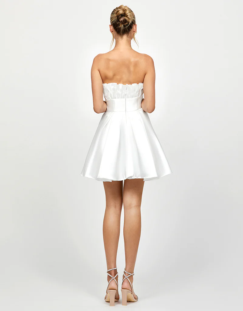 KLARA RUFFLE MINI B79D20S - White - Image 5