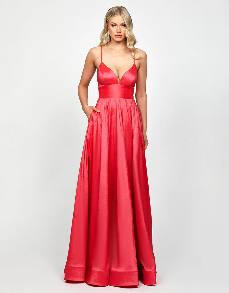 LOLA STRAPPY BACK GOWN B73D34L - Image 9