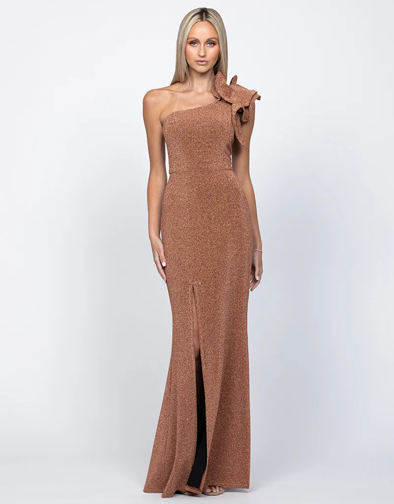 MADE TO ORDER -KRISTI ONE SHOULDER GOWN BL63D29L - Image 3