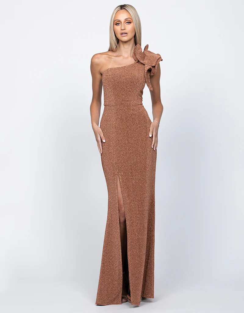 MADE TO ORDER -KRISTI ONE SHOULDER GOWN BL63D29L - Image 5