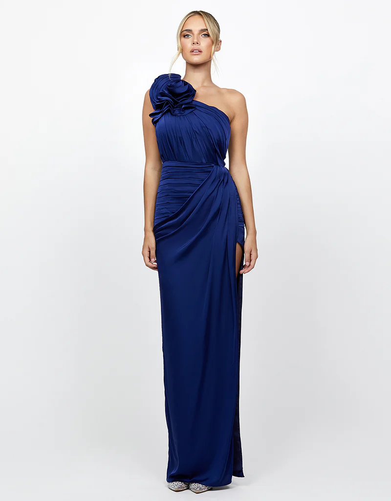 MADE TO ORDER -VACATION ASYMMETRIC GOWN B65D26L - Image 8