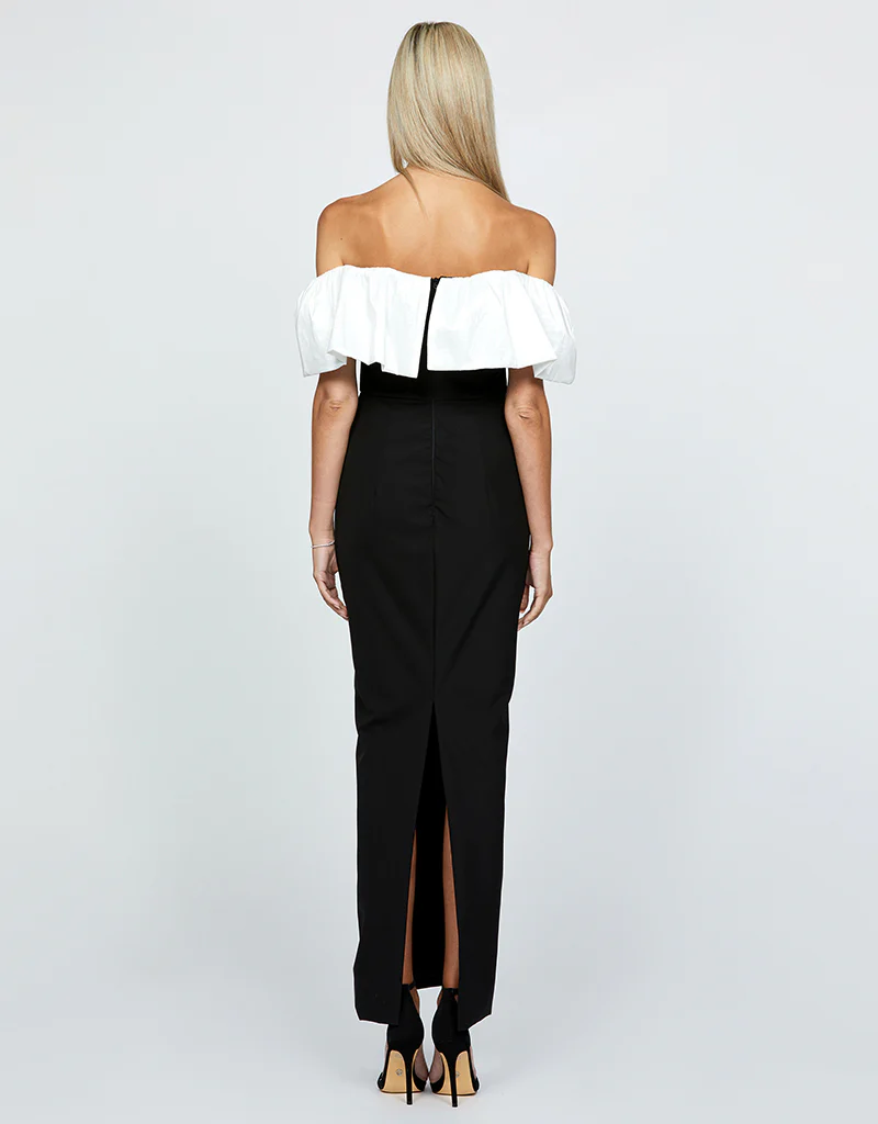 MAXINE OFF SHOULDER RUFFLE MAXI BL64D18L - Image 5
