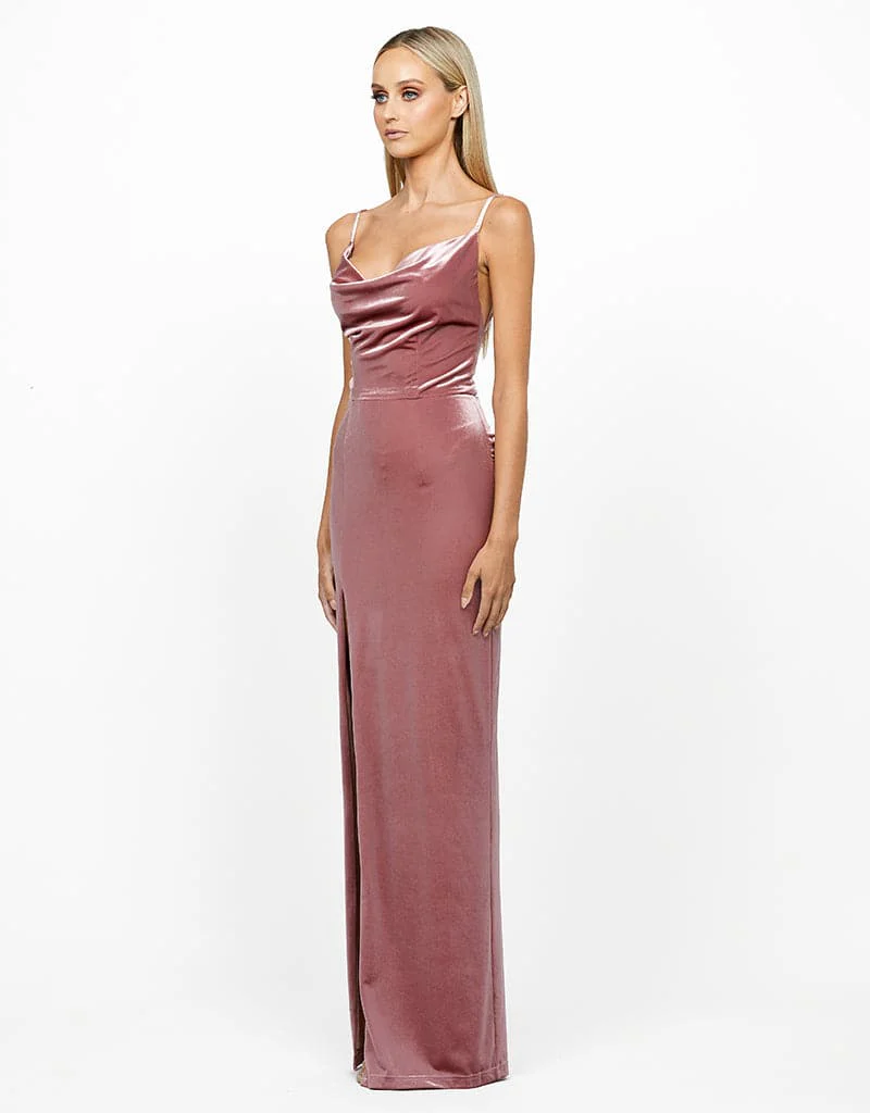 MONIKA COWL NECK MAXI BL56D05L - Image 3