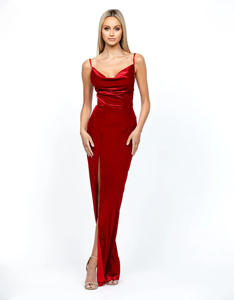 MONIKA COWL NECK MAXI BL56D05L - Image 7