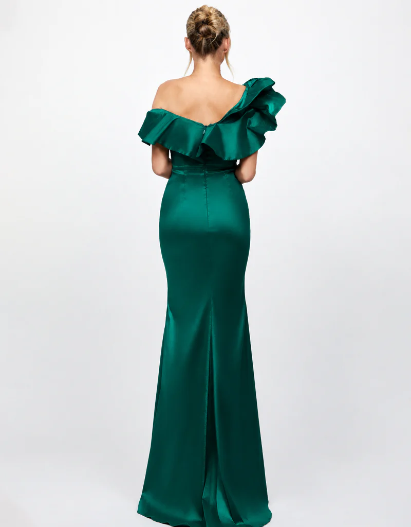 MURIEL OFF SHOULDER GOWN B79D21L - Image 4
