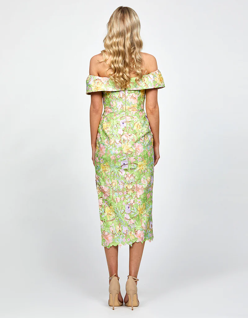 PHIONA OFF SHOULDER COLUMN MIDI BL73D03S - Image 3