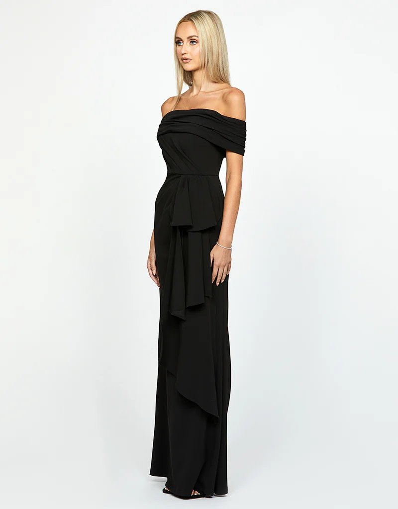 QUINNY OFF SHOULDER GOWN B64D13L - Image 3