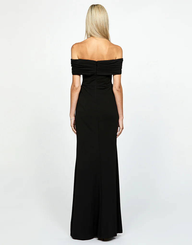 QUINNY OFF SHOULDER GOWN B64D13L - Image 4