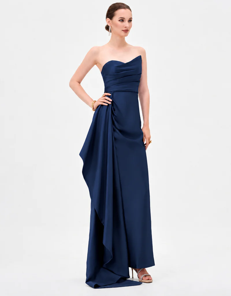 RASA STRAPLESS SASH GOWN B83D0236TAF - Image 3