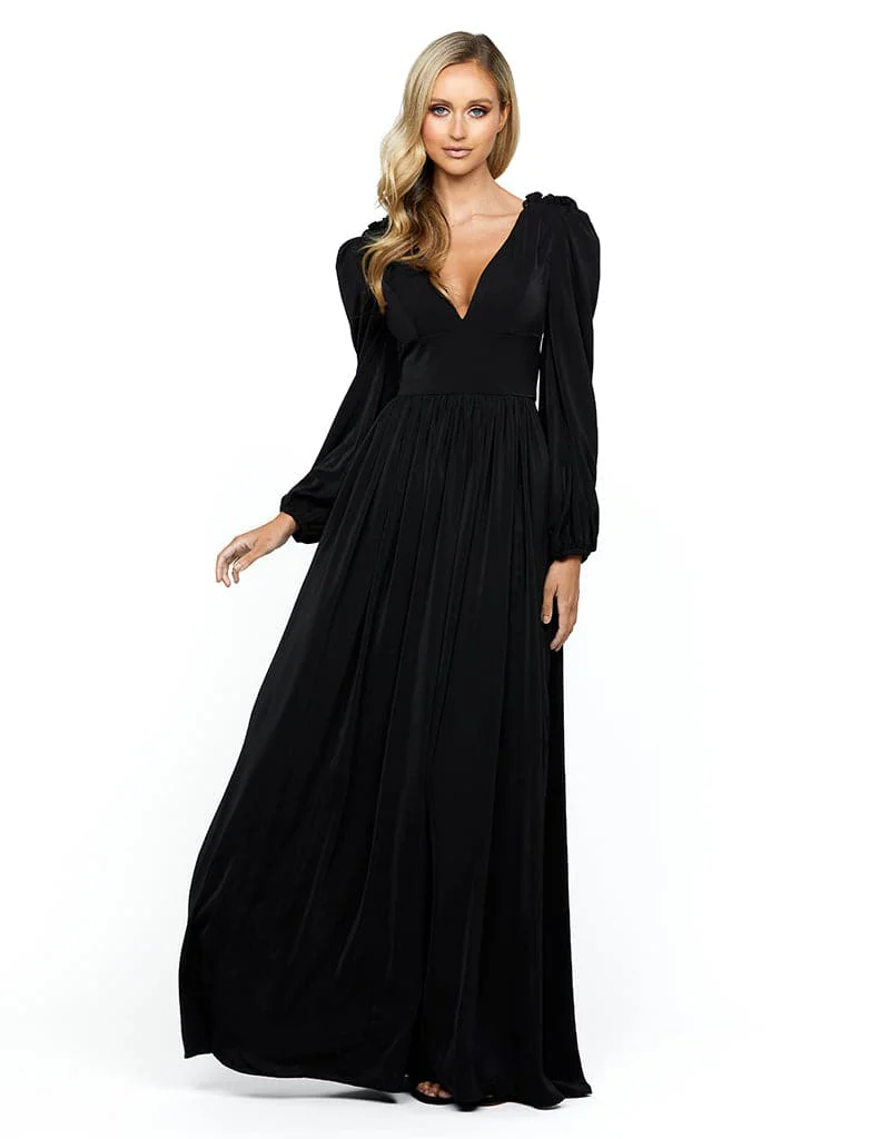 ROMY A LINE GOWN B53D37L
