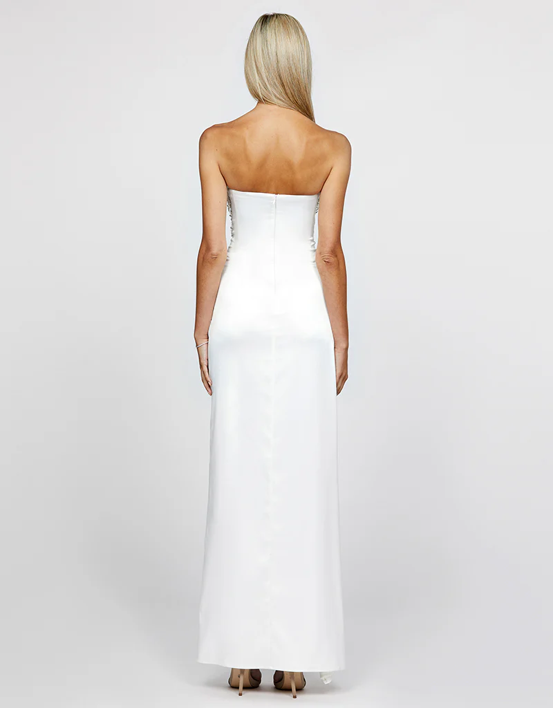 SAMPLE DARIELLE SHEER CORSET GOWN SAMPLE B67D45L - Image 4