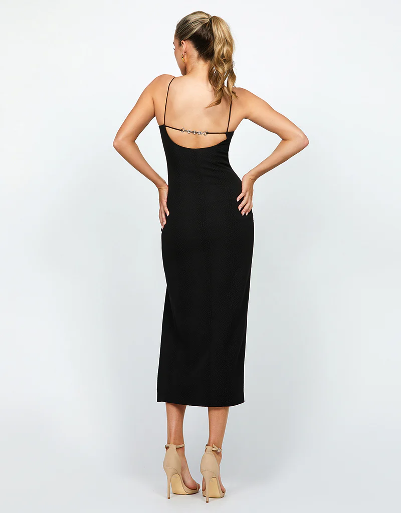 SAMPLE JOURNEY SHEER PANEL MIDI BL74D64S - Image 4