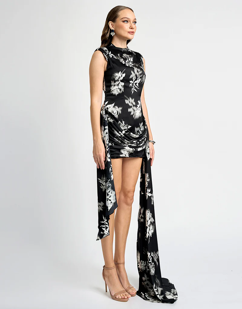 SAMPLE NERIAH HIGH NECK DRAPE MINI BL75D32S - Image 3