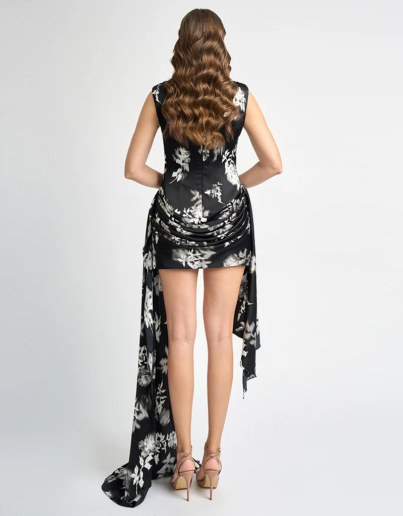 SAMPLE NERIAH HIGH NECK DRAPE MINI BL75D32S - Image 4