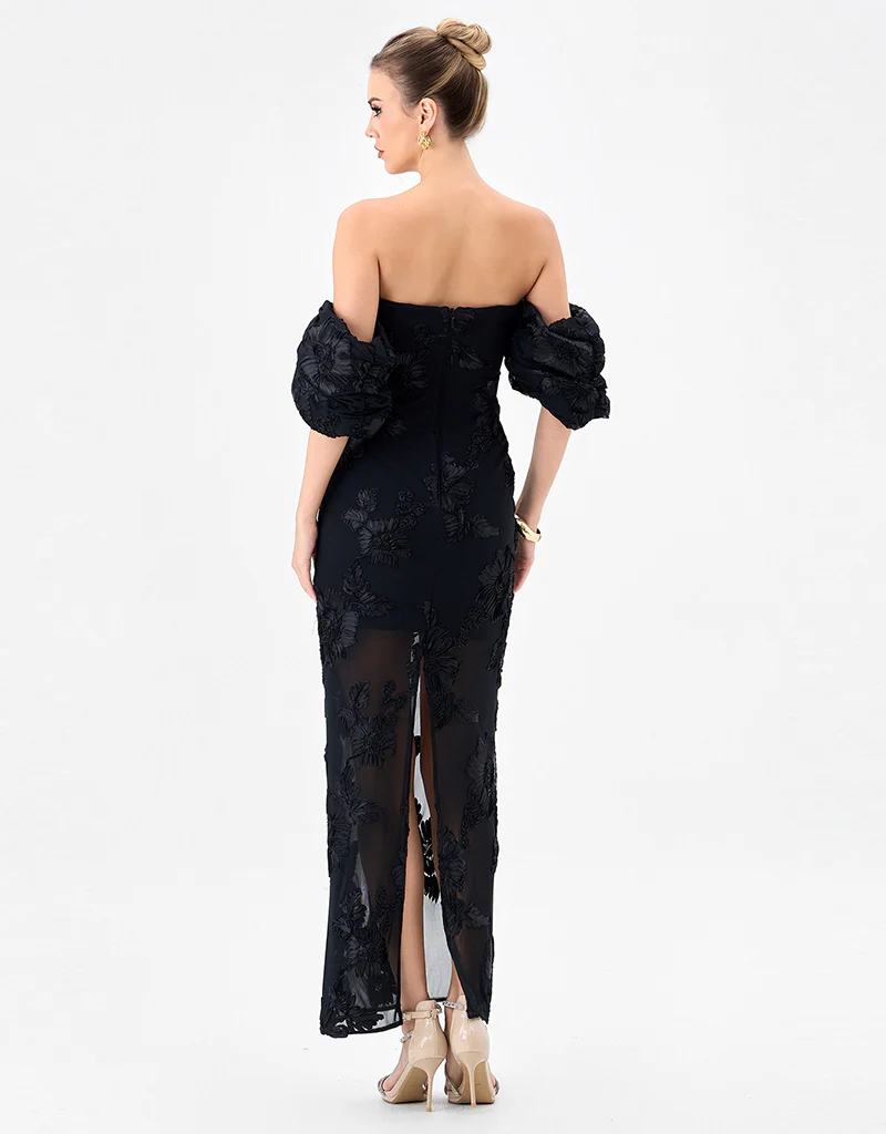 SIRENNE PUFF SLEEVE MIDAXI BL85D0407 - Image 8