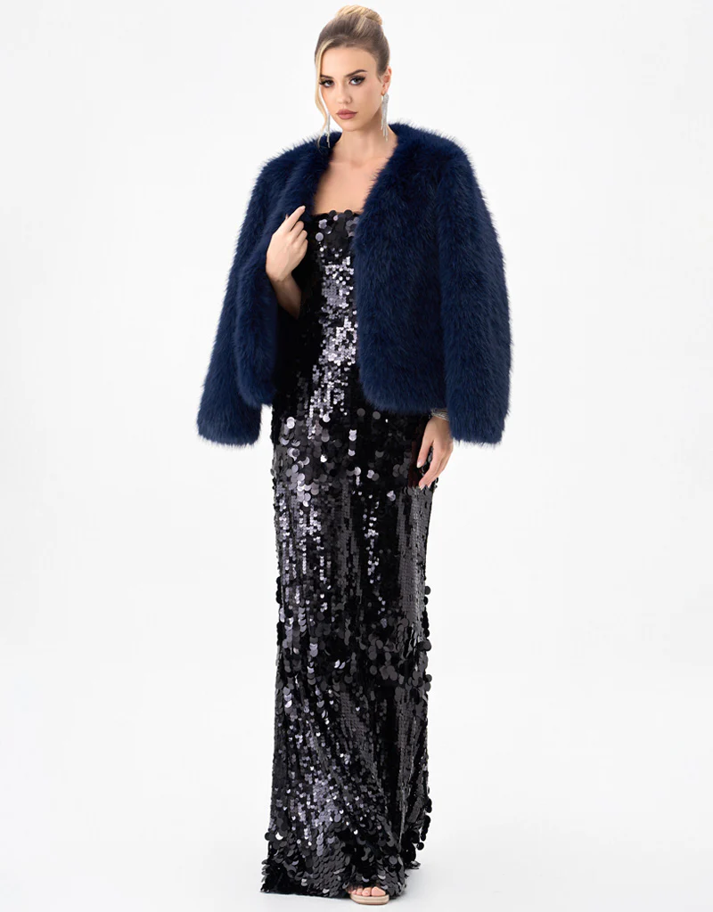 SUNNY CROPPED FAUX JACKET BL85L0411 - Image 2