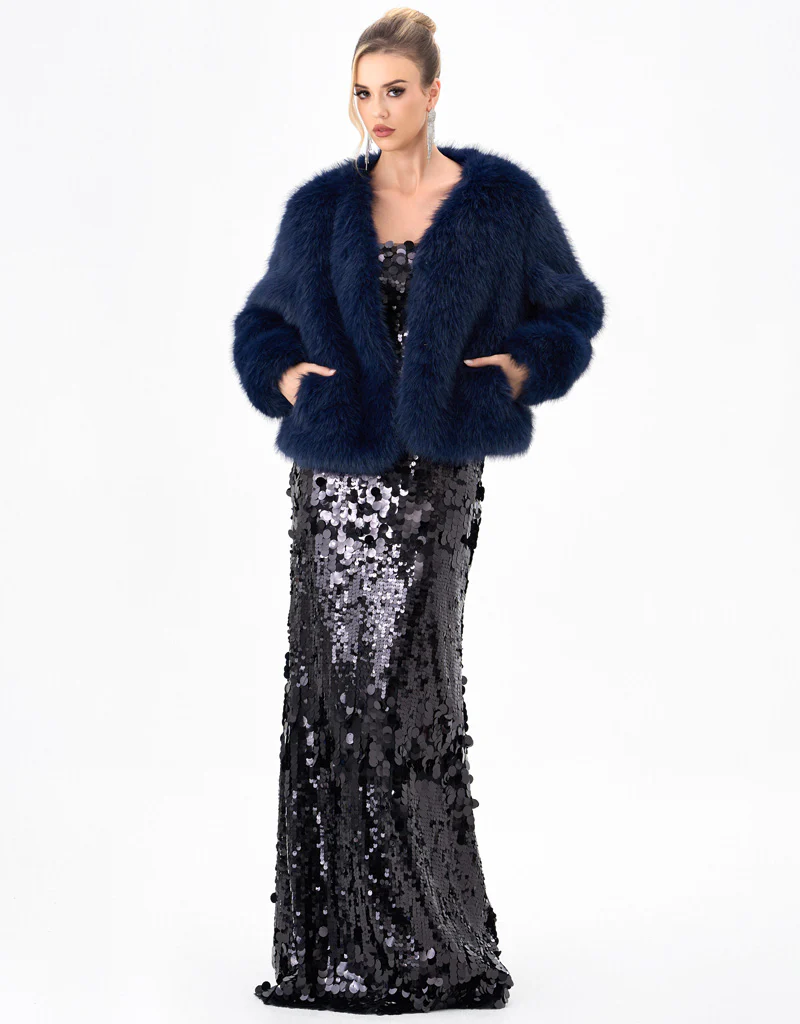 SUNNY CROPPED FAUX JACKET BL85L0411 - Image 3