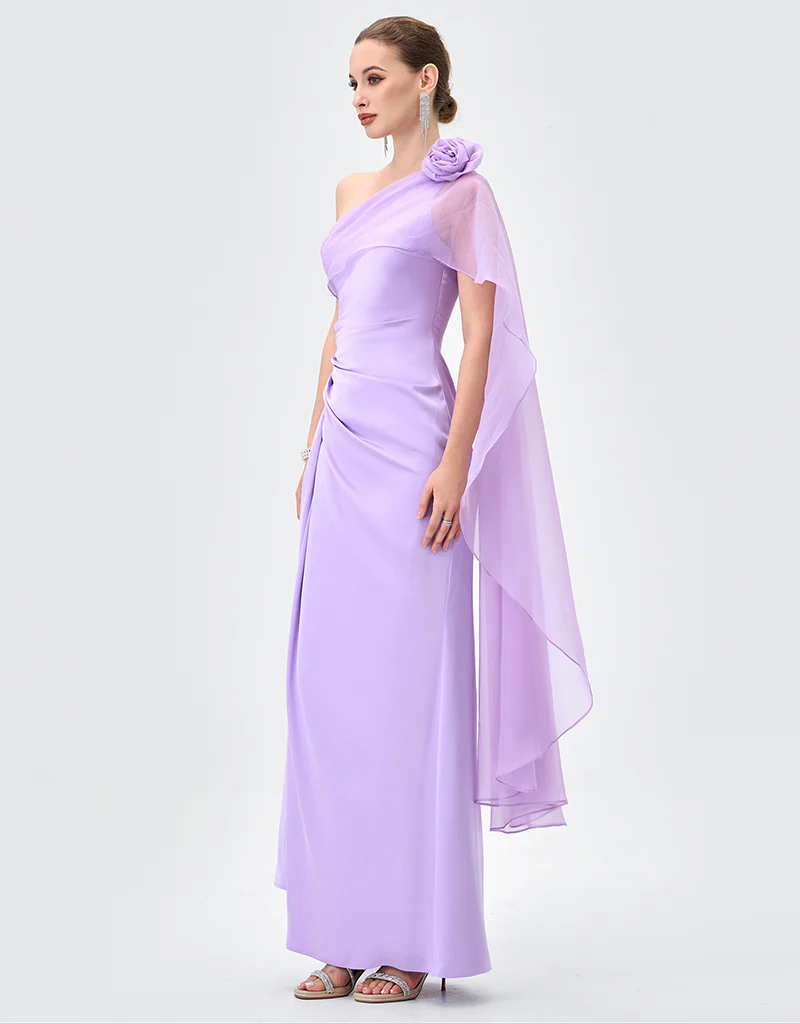 TOVE SHEER SLEEVE GOWN B83D0293 - Image 3