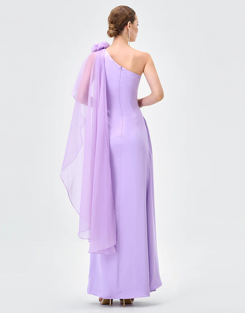 TOVE SHEER SLEEVE GOWN B83D0293 - Image 4