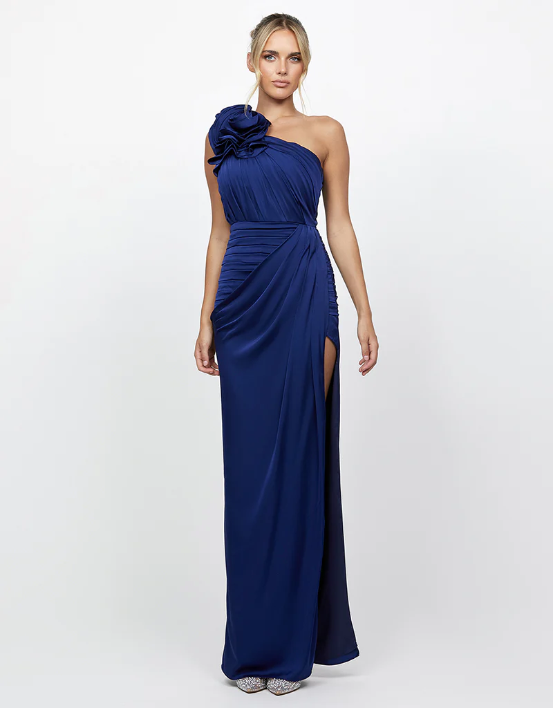 MADE TO ORDER -VACATION ASYMMETRIC GOWN B65D26L - Image 7