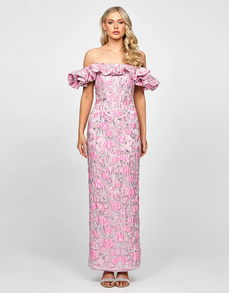 WILLA FRILL COLUMN MAXI BL73D19L - Image 11