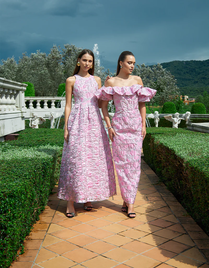 WILLA FRILL COLUMN MAXI BL73D19L - Image 6